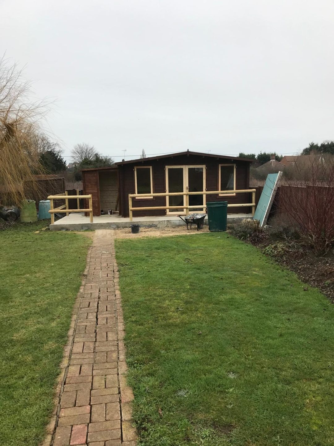 Completed Ramsell Construction log cabin project